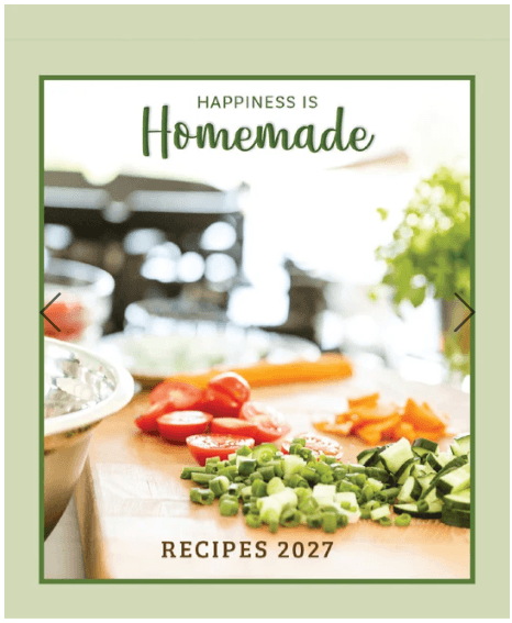 Happiness Is Homemade 2027 Calendar Magnets