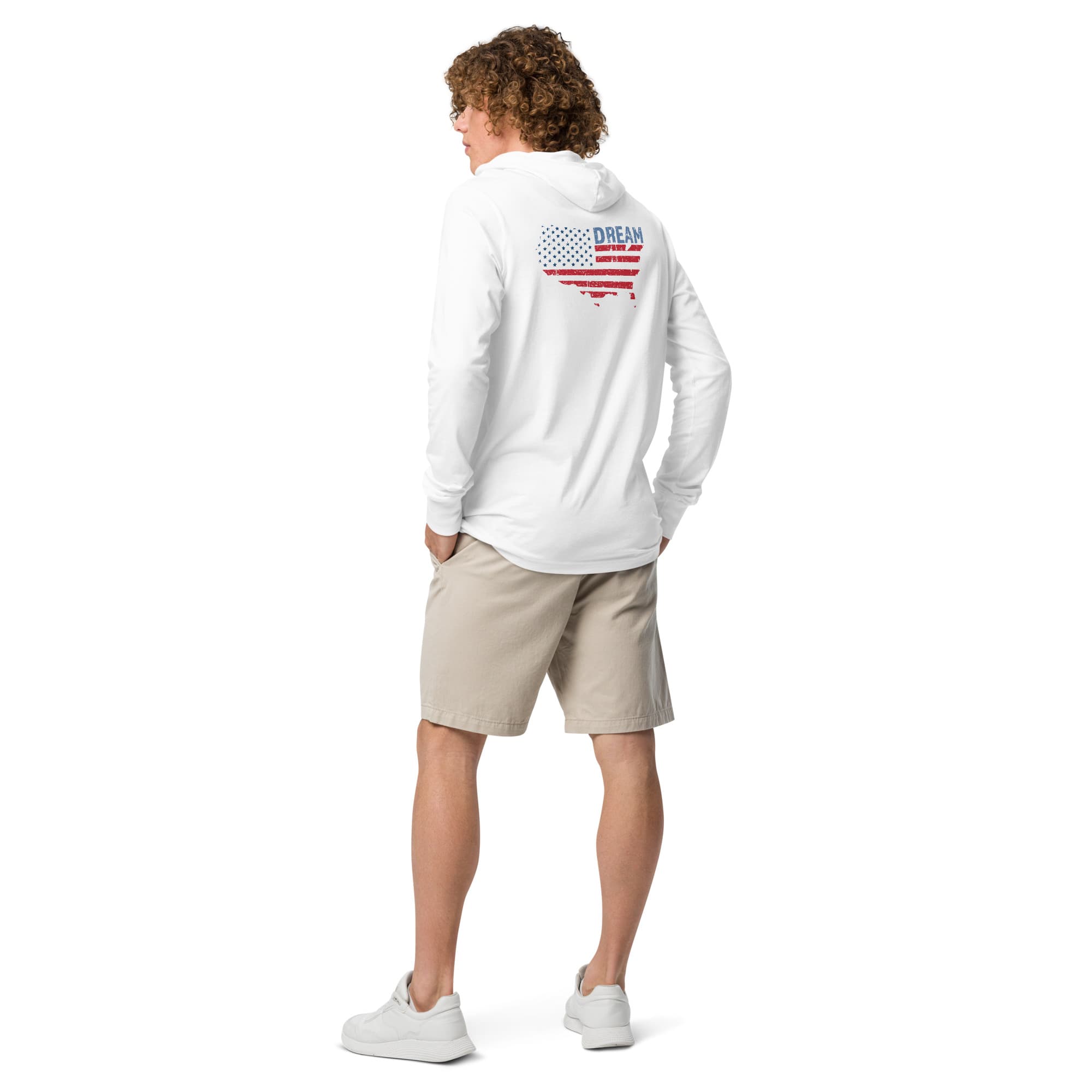 DREAM Unisex Hooded long-sleeve tee